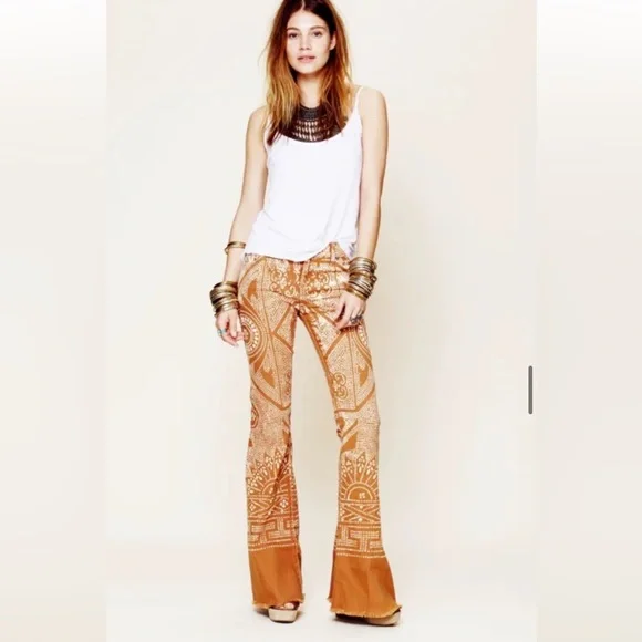 Free People Rare Discharge Bali Flare size 28 - Picture 2 of 14